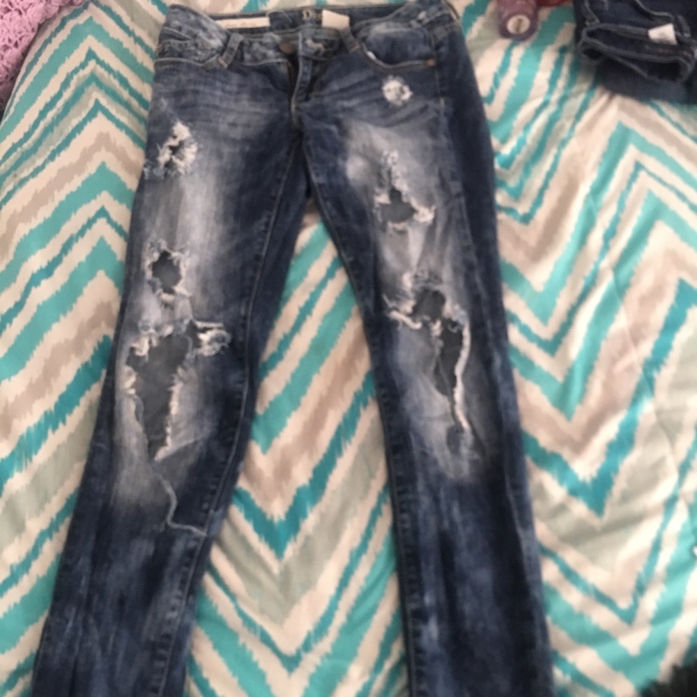ripped jeans